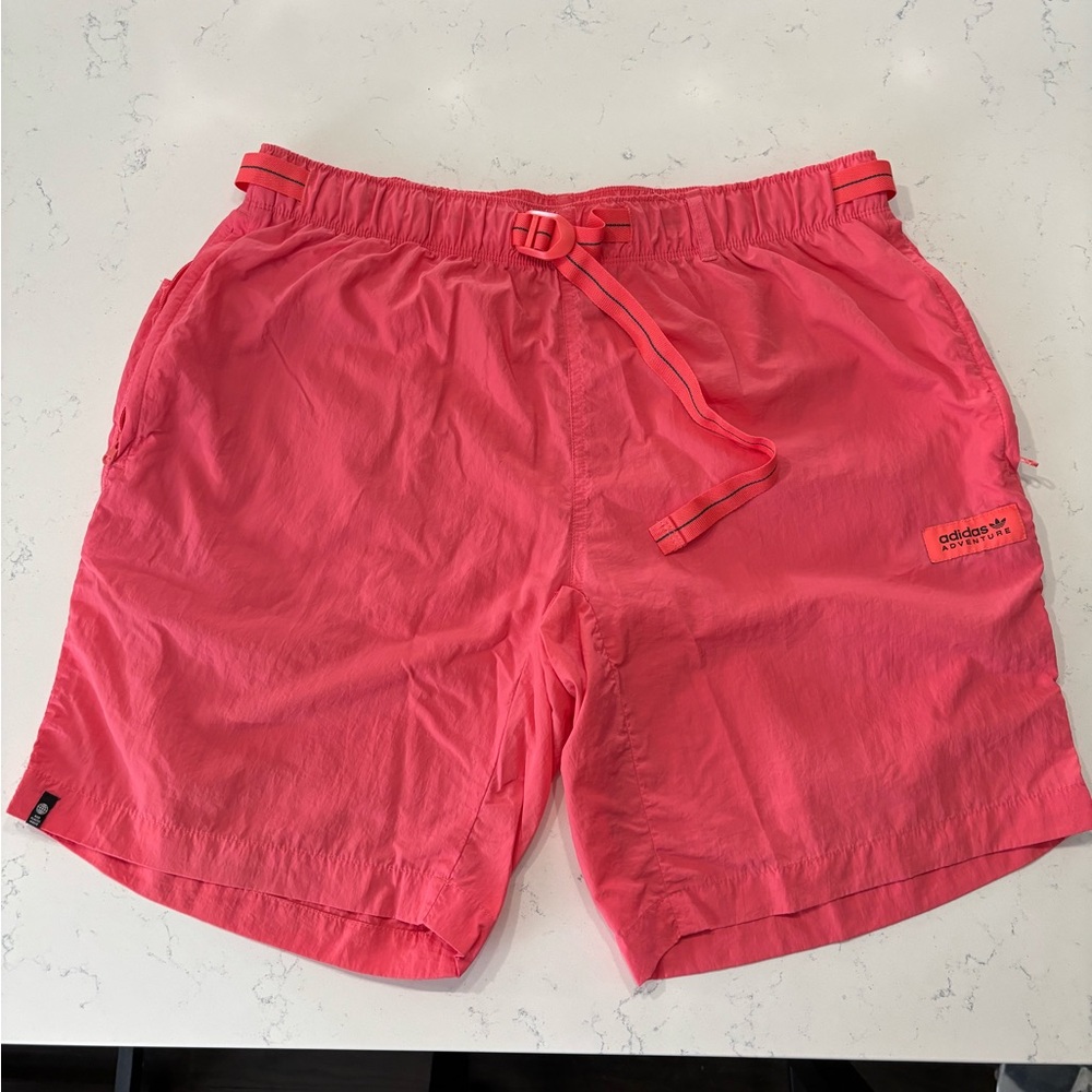 Men's Adidas Originals Adventure  "Windbreaker Fabric" Cargo Shorts